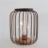 ما الفرق بين مصابيح الطاولة المعدنية المطلية بالبودرة والمطلية؟